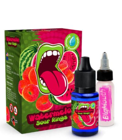 Big Mouth Watermelon Sour Rings - 30 ml