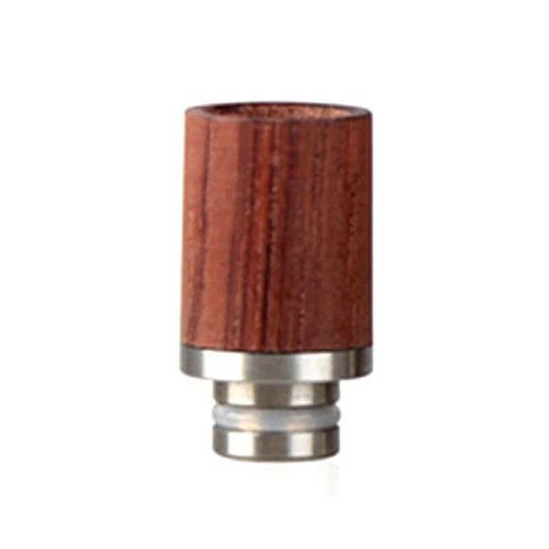 Driptip Series 510 Edelstahl und Holz Drip Tip - Kurz